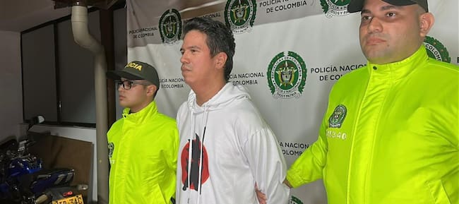 Condenan a 15 años de cárcel a cantante de cumbias que intentó asesinar a su exmujer. Foto: Policía Metropolitana de Bucaramanga.