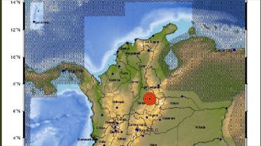 Se sintió en varias ciudades del centro del país. Foto: Colprensa