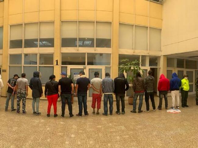 Presuntos integrantes de ‘Los Domicilios’