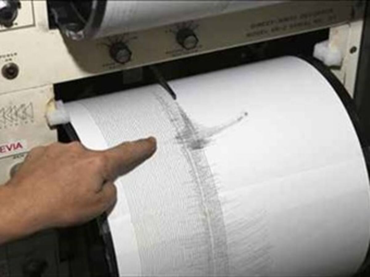 Temblor de 5.6 en la escala de de Richter sacudió Colombia