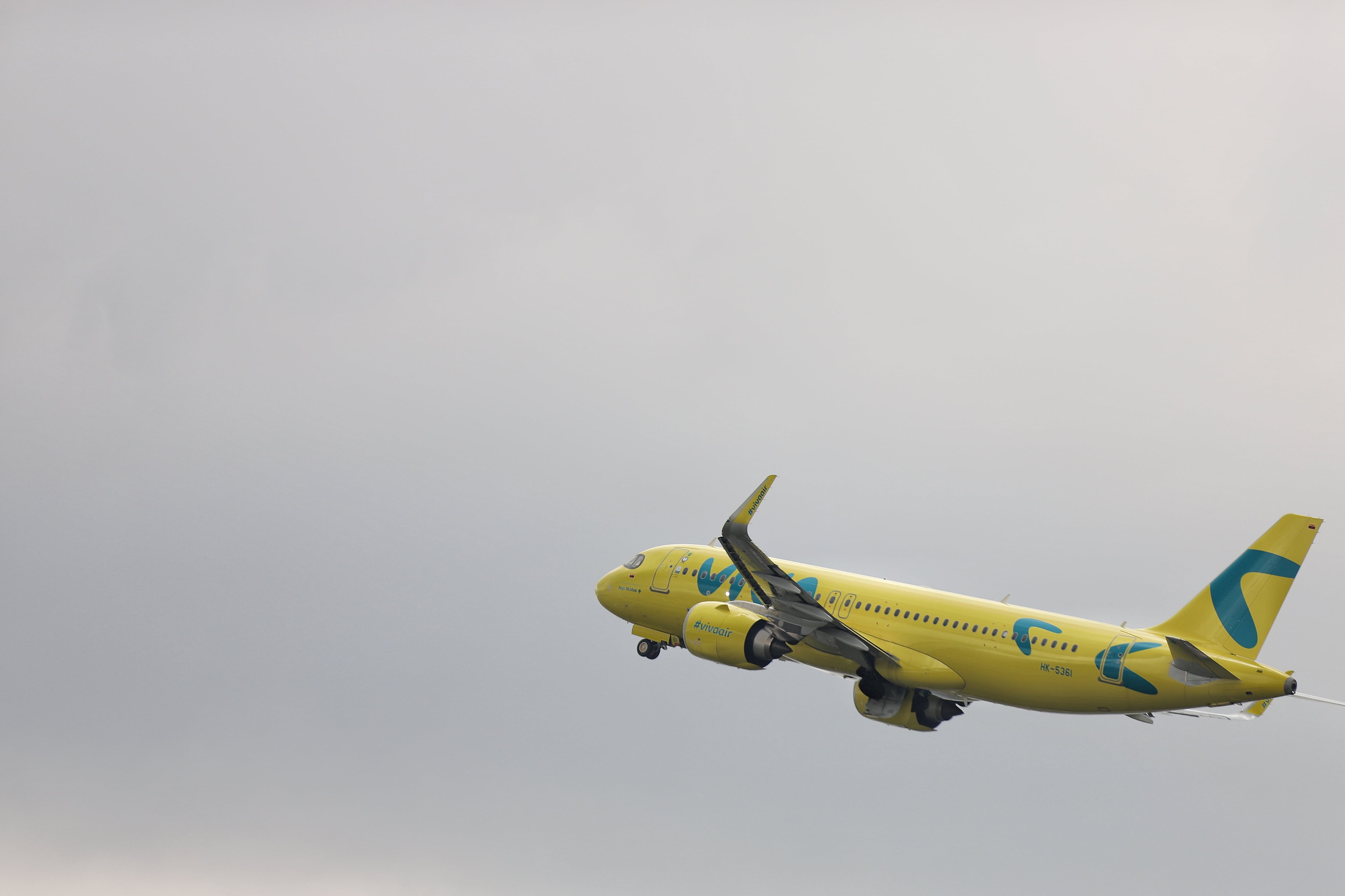 Aerolínea Viva, imagen de referencia. Foto: (Colprensa - Álvaro Tavera)