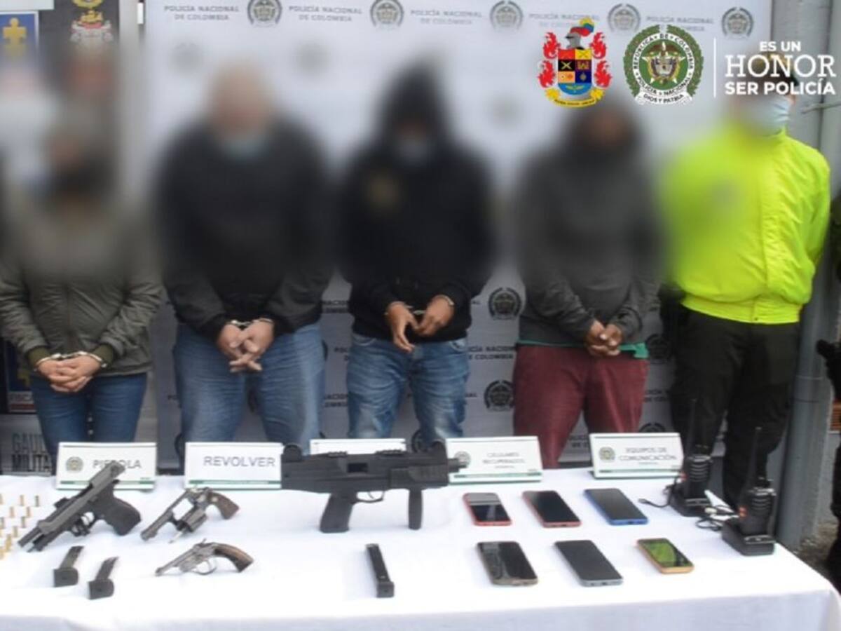 Desarticulan banda de atracadores que tenía azotado el Oriente de Antioquia