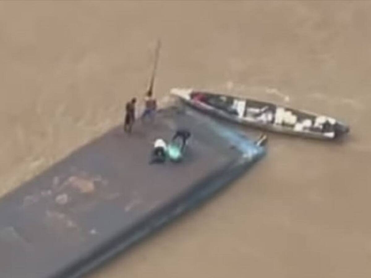 Embarcación cargada con combustible naufragó en el río Putumayo