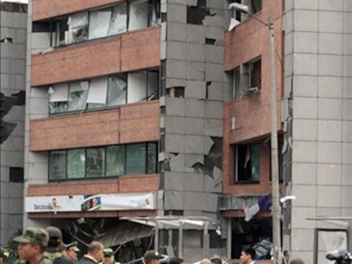 Atentado en el norte de Bogotá afectó a 266 familias