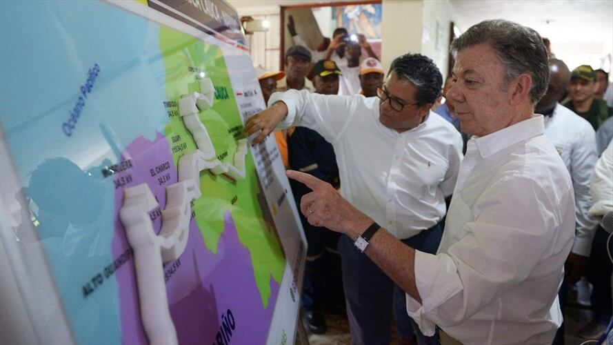 Proyecto Interconexión de Cauca y Nariño permitirá a 80 mil colombianos energía de calidad. Foto: Prensa Gobernación del Cauca