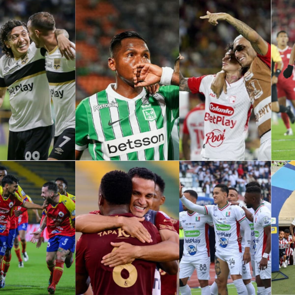 Quedaron definidos los Playoffs: así se jugarán las llaves del fútbol colombiano