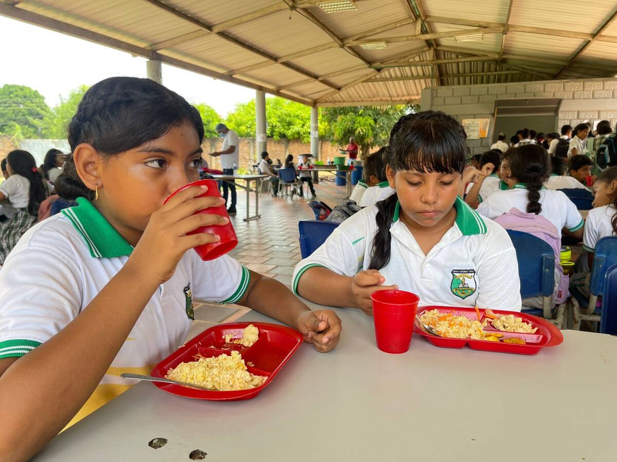 Estudiantes de la zona Norte - Río del Magdalena ya cuentan con operador del PAE