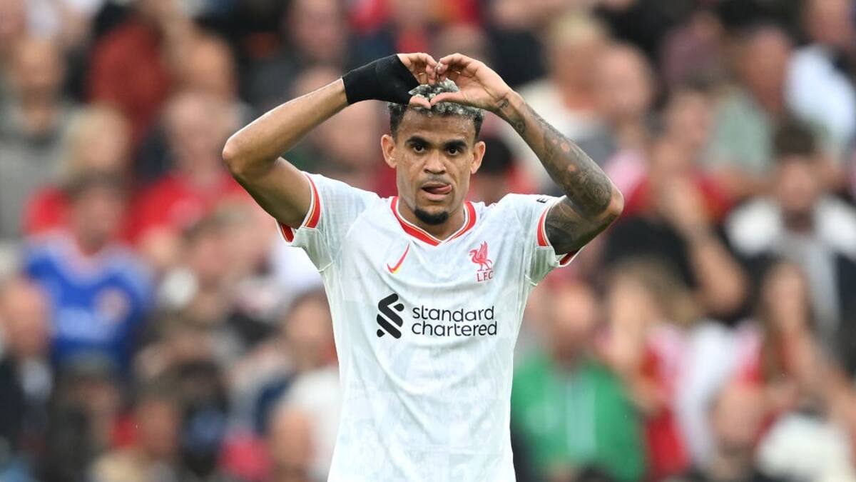 Video: Así fue la ovación de hinchas del Liverpool a Luis Díaz en Old Trafford