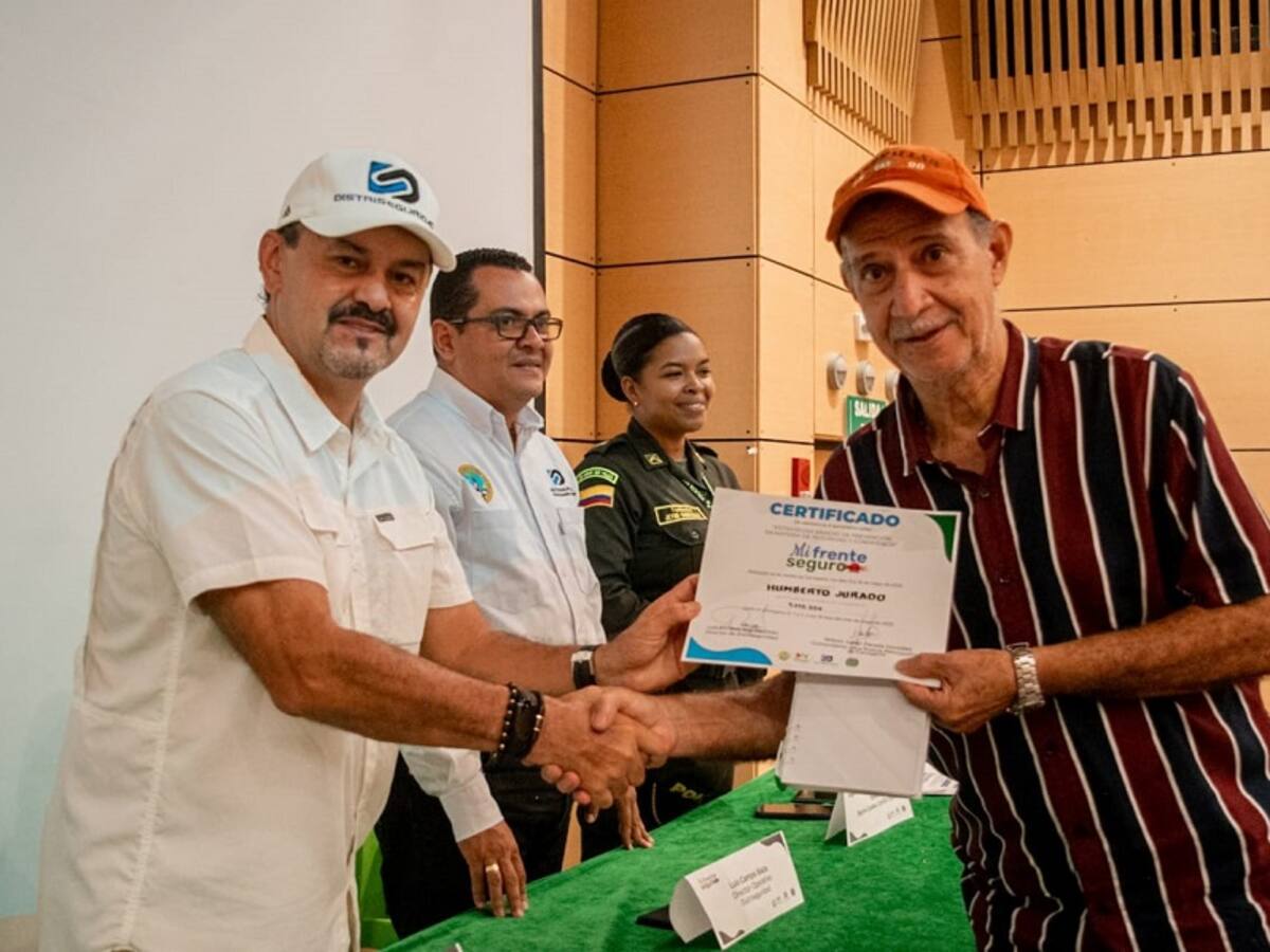 Distriseguridad capacitó a 76 integrantes de 35 frentes de seguridad