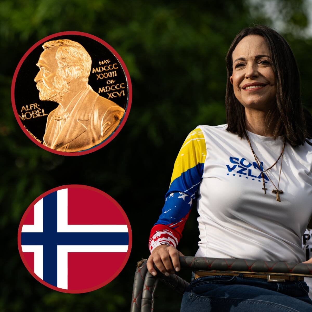 Políticos noruegos critican entrega de Machado a Trump de medalla del Nobel de la Paz