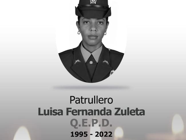 Luisa Zuleta, patrullera que murió en atentado, deseaba estudiar derecho