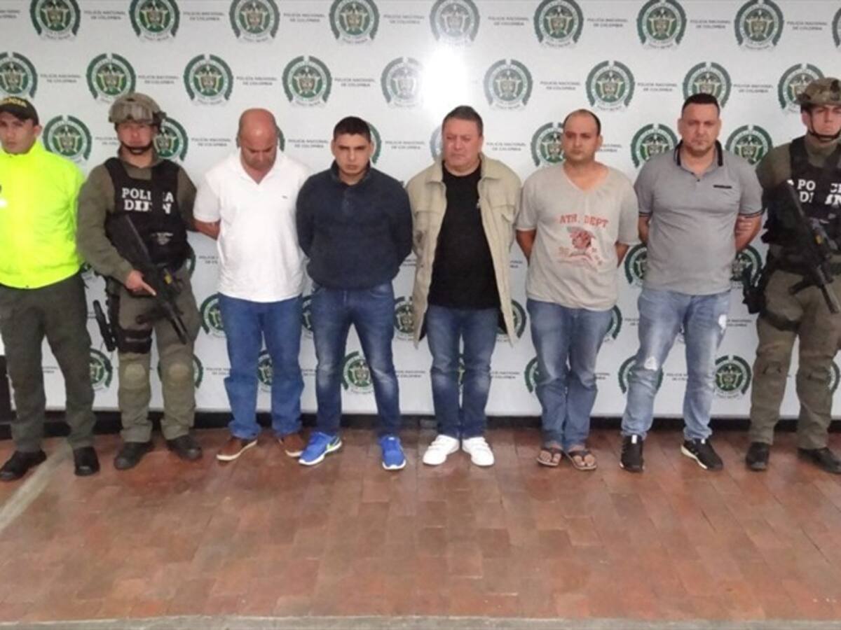Capturan con fines de extradición a dos primos de alias Otoniel