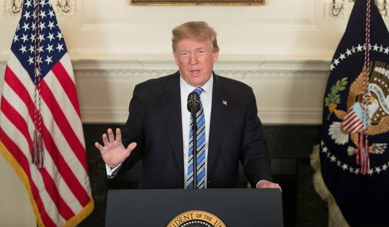 Donald Trump, presidente de Estados Unidos.