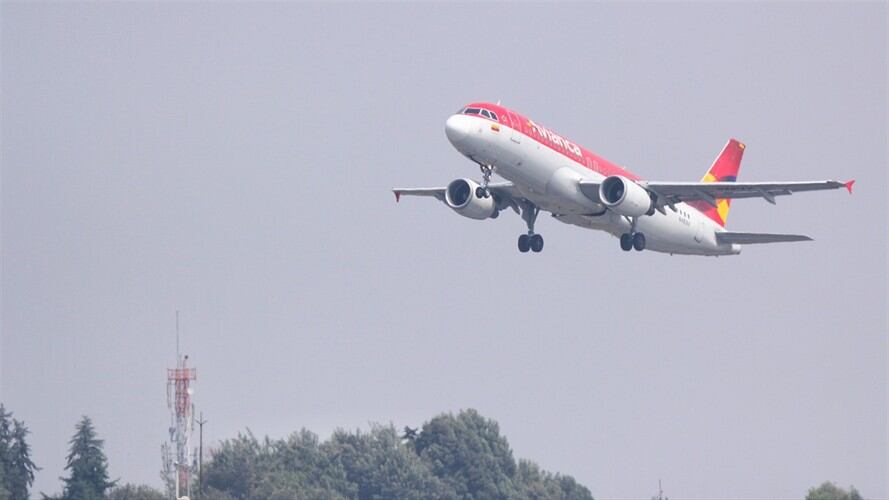 Avión de Avianca. Foto: Colprensa