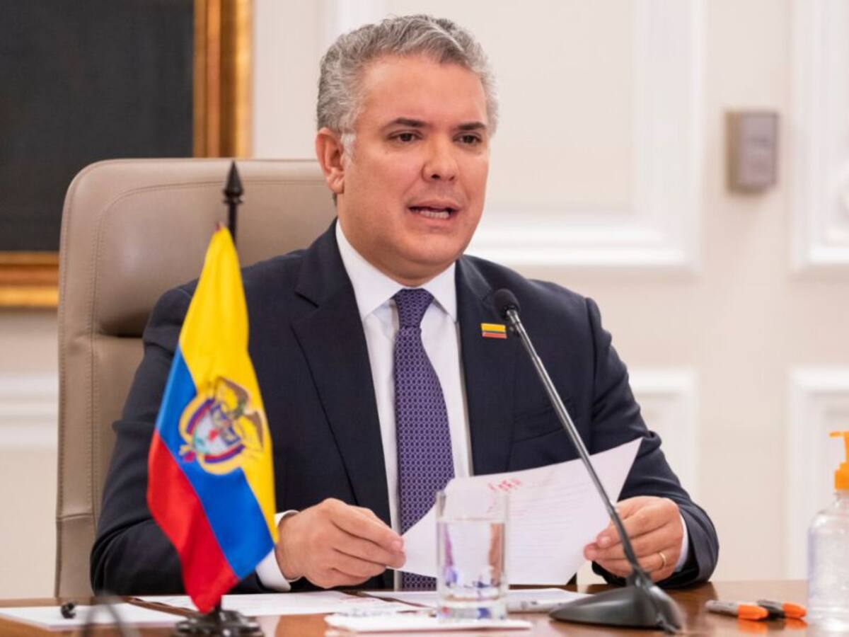 Iván Duque habla sobre las medidas para afrontar el coronavirus