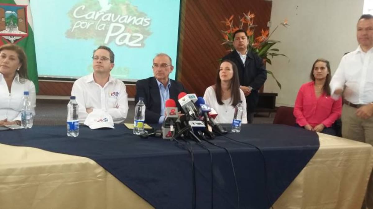 "Si gana el no debemos agachar la cabeza" Humberto de la Calle