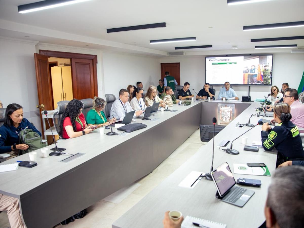 Risaralda reduce homicidios en 2026 y refuerza ofensiva contra las organizaciones delincuenciales
