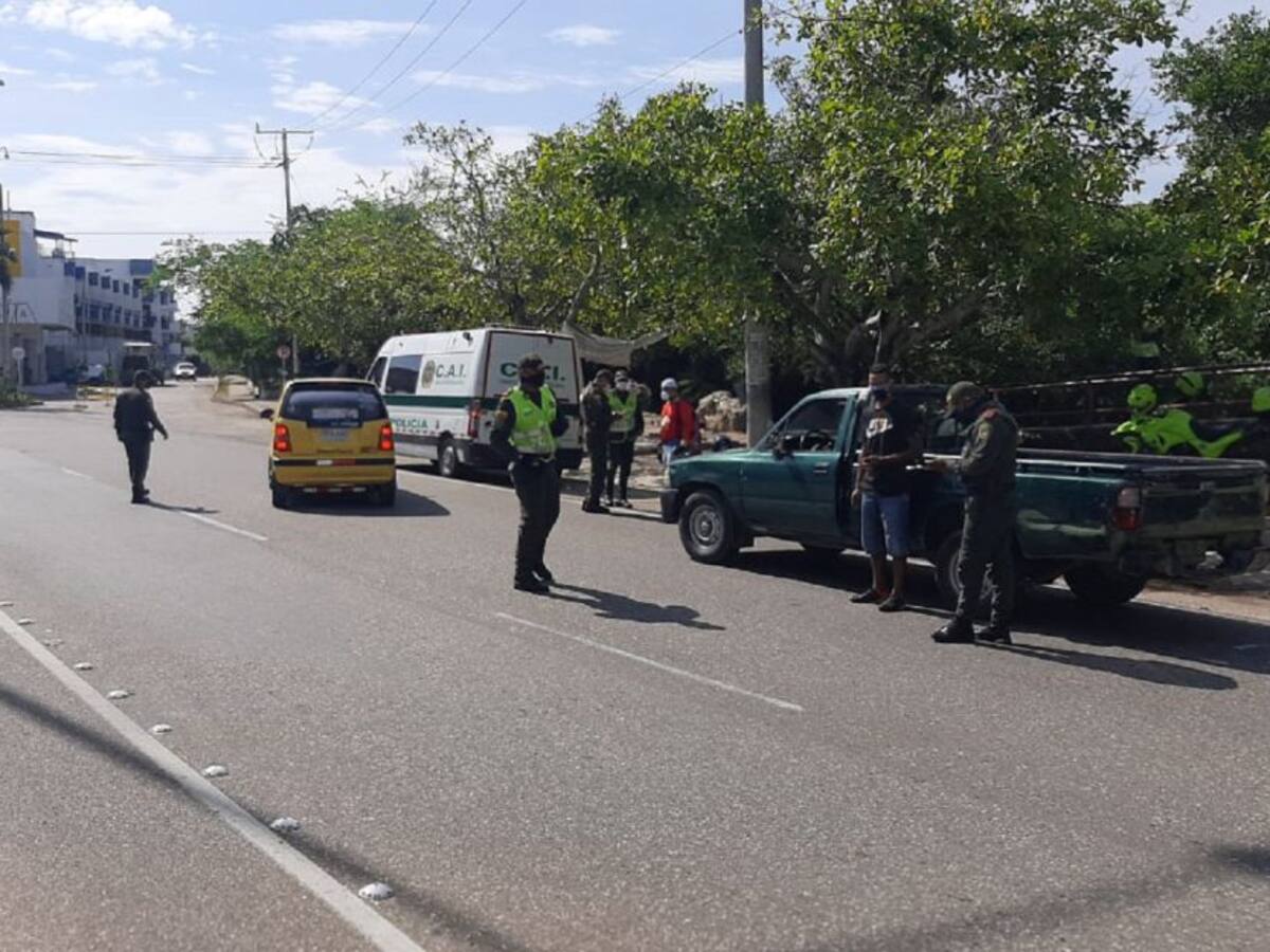 En Cartagena, 442 personas sancionadas por incumplir el código de policía