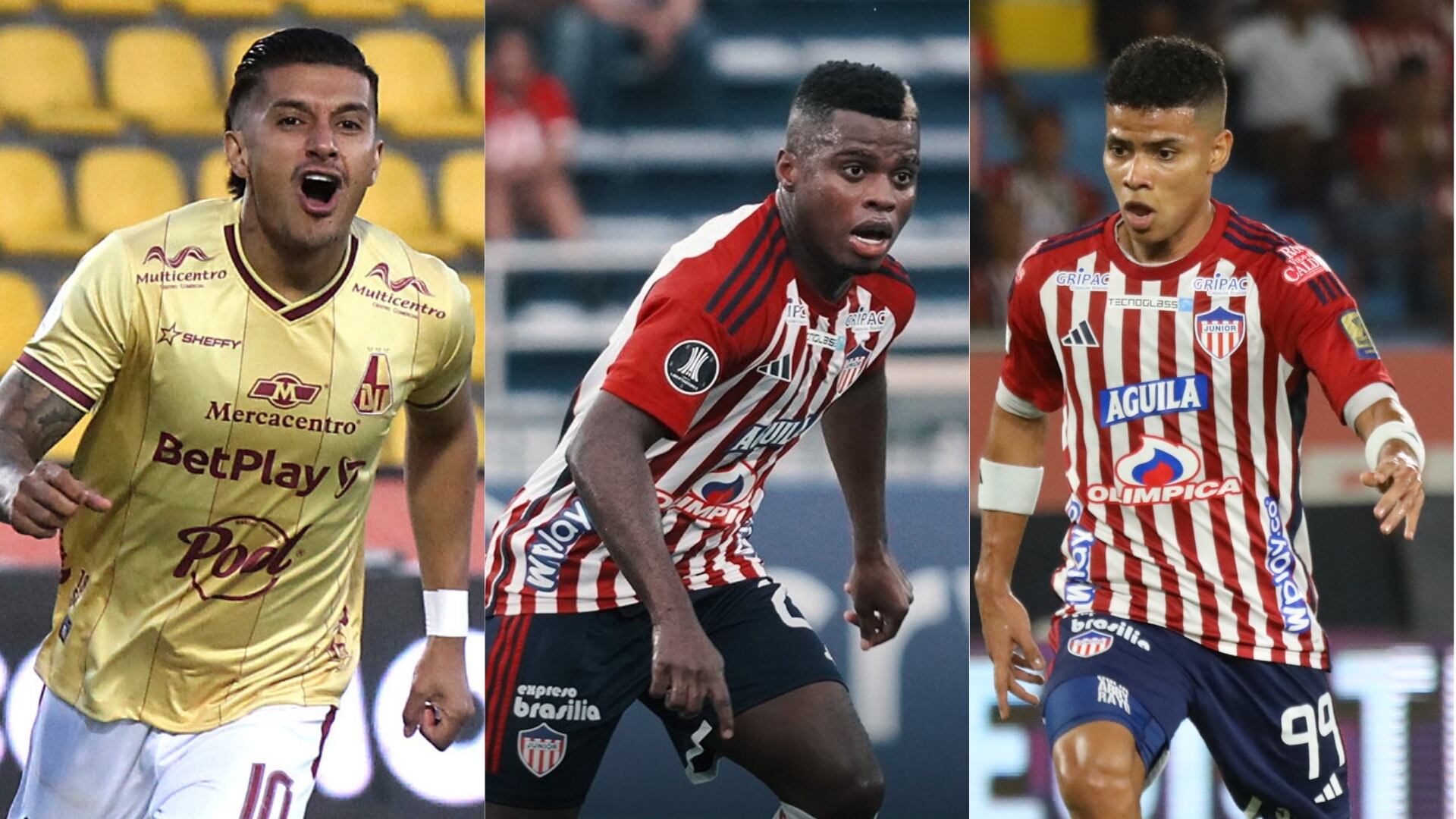Top jugadores más valiosos de la liga colombiana / Colprensa / @JuniorClubSA