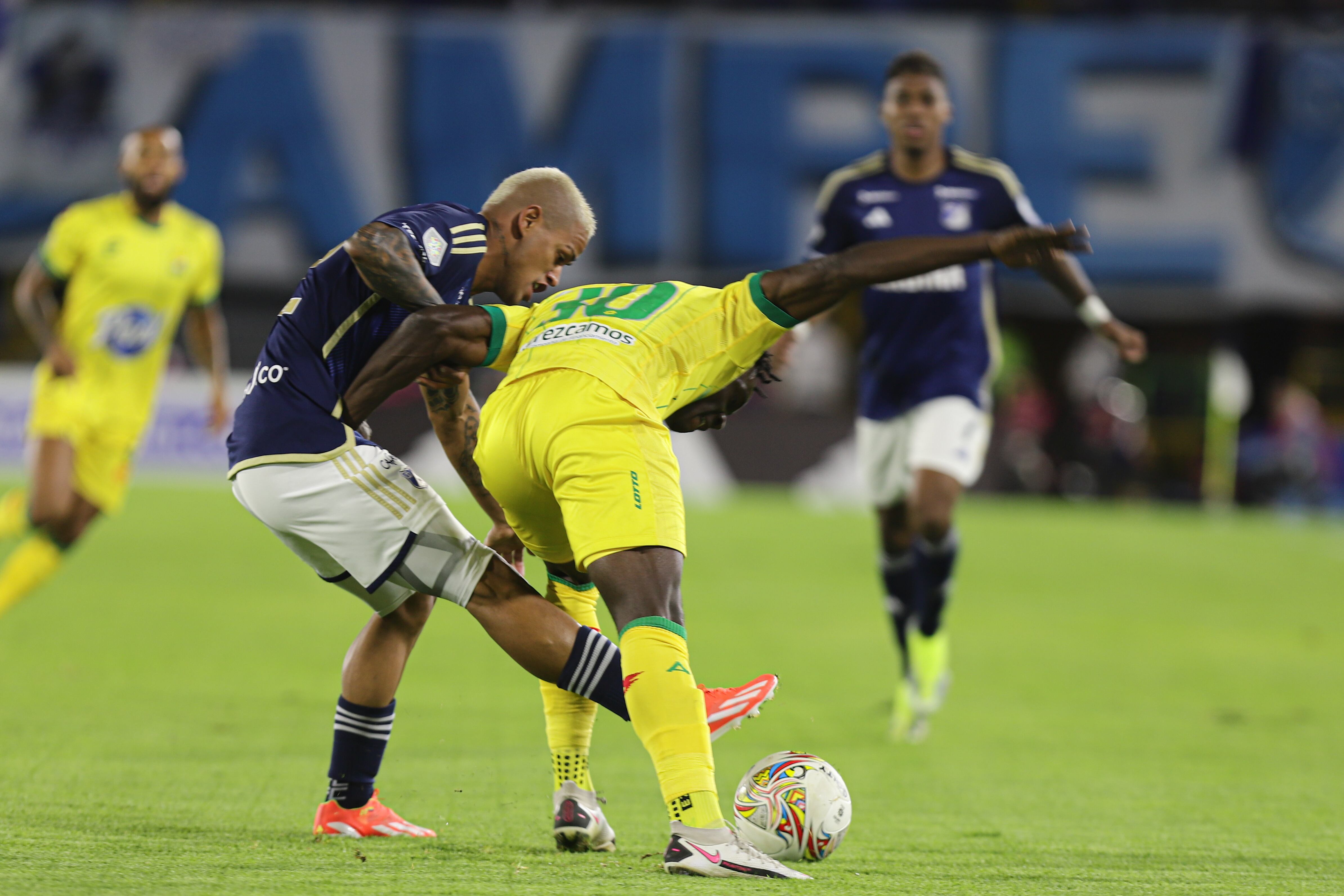 Millonarios viene de perder en su estadio 0-1 frente al Bucaramanga. (Colprensa - Lina Gasca)