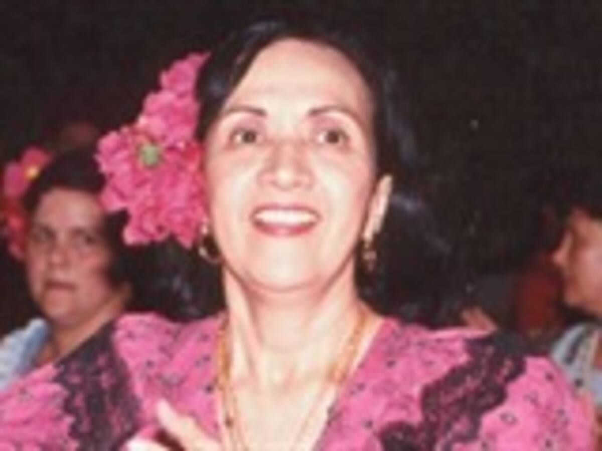 La asesinada 'Cacica', una de las fundadoras del Festival de la Leyenda Vallenata