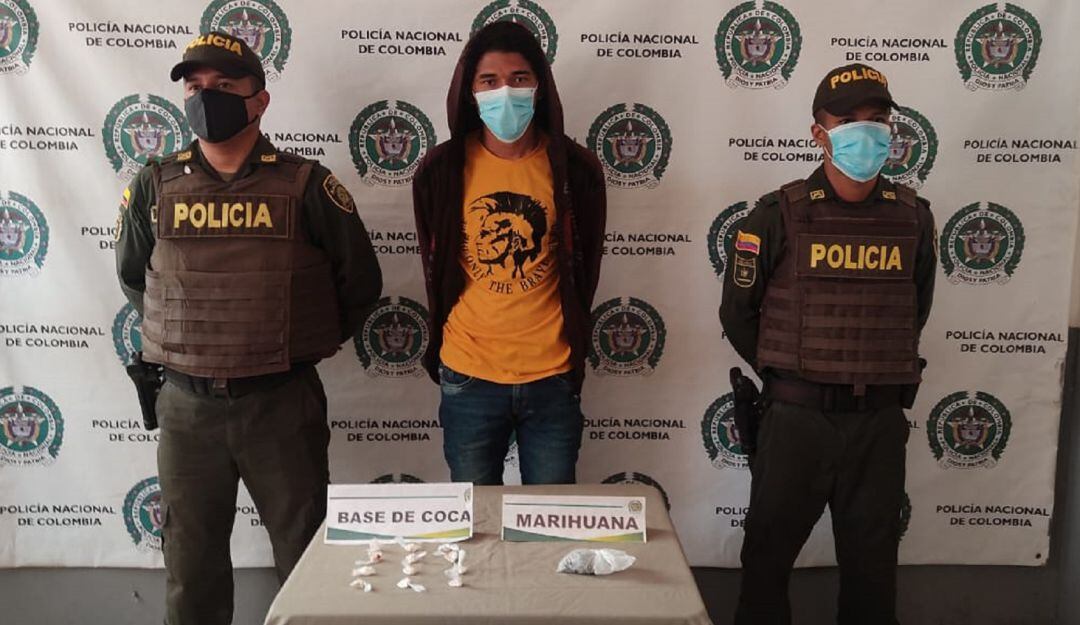 La captura se dio en el barrio Abajo de este corregimiento de El Carmen de Bolívar durante un puesto de control