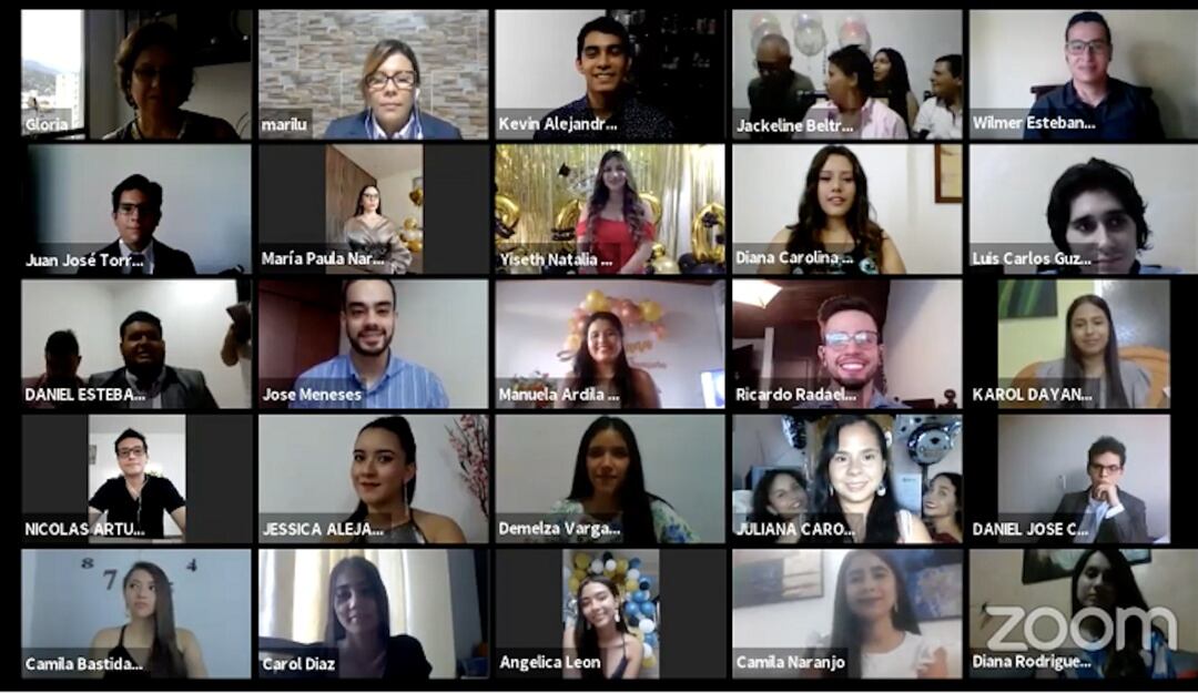 Ceremonia virtual Universidad de Ibagué