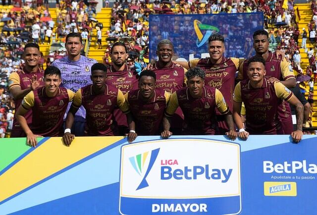 Deportes Tolima en el partido ante Fortaleza en la liga Colombiana 2025-II / Colprensa