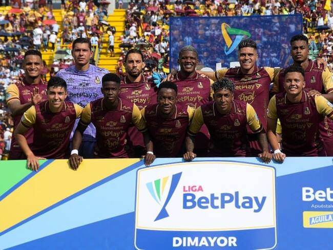 Deportes Tolima en el partido ante Fortaleza en la liga Colombiana 2025-II / Colprensa