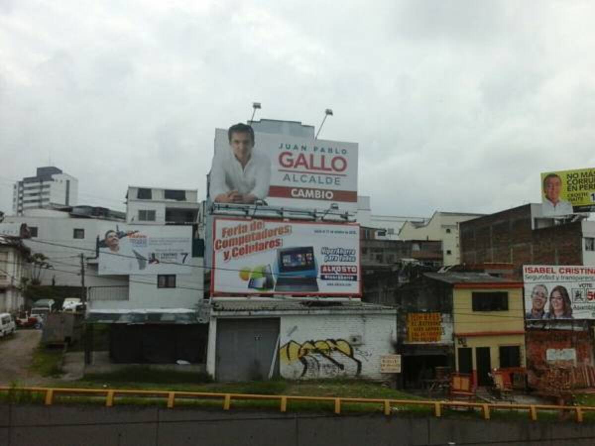 Denuncian instalación de publicidad política en sitios prohibidos de Bogotá