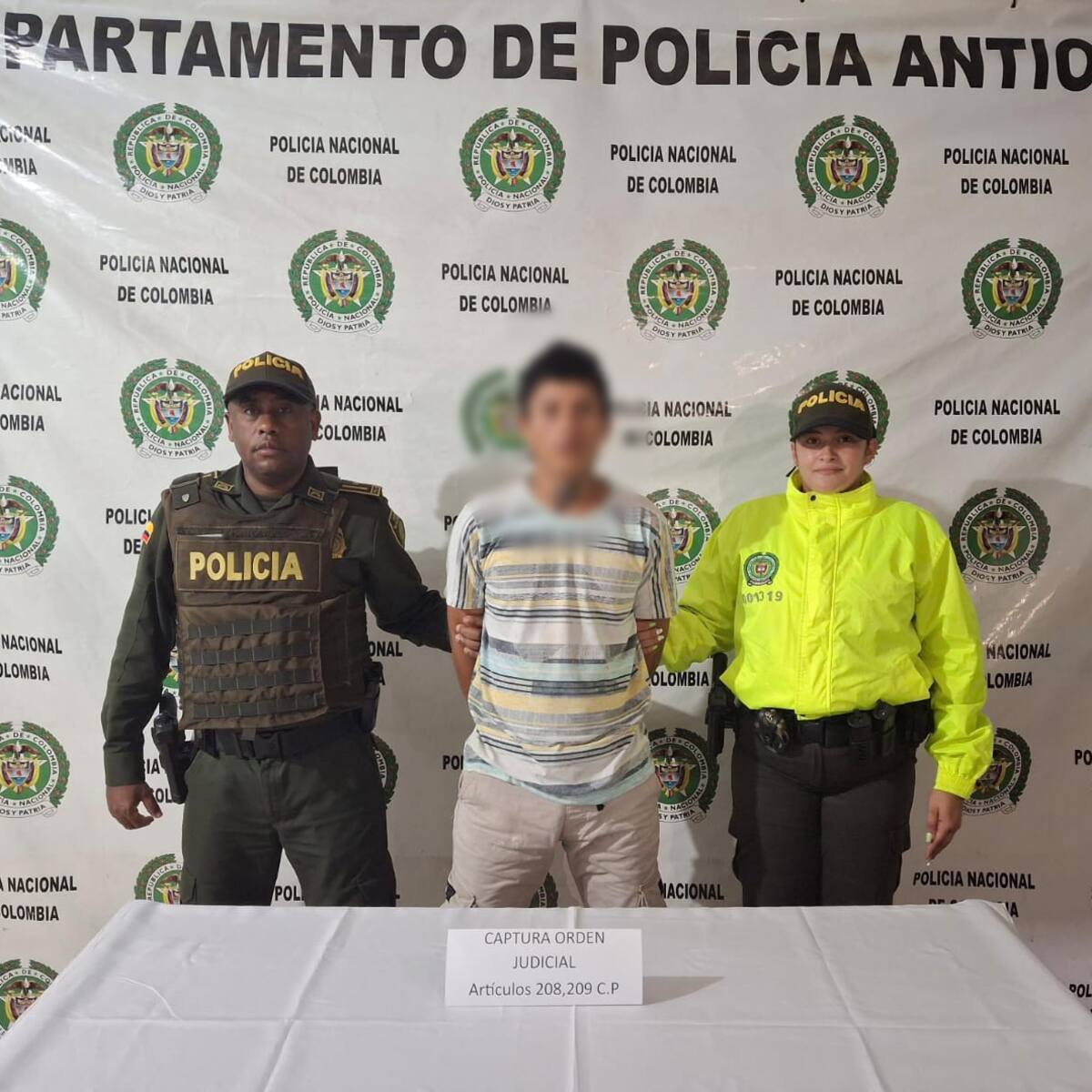 Capturado en Sopetrán, hombre acusado de abusar sexualmente de su hija