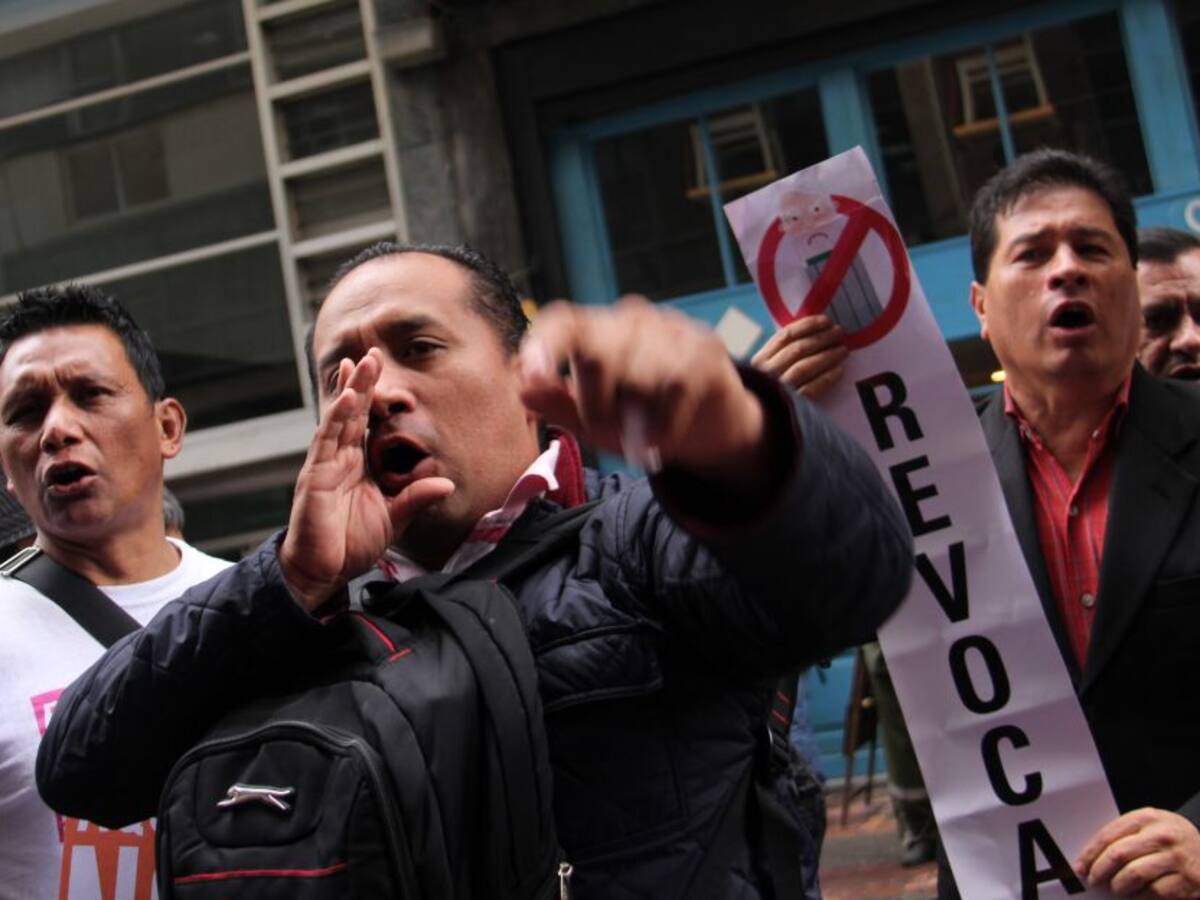 Radican tutela contra Registraduría por suspender trámites de revocatoria