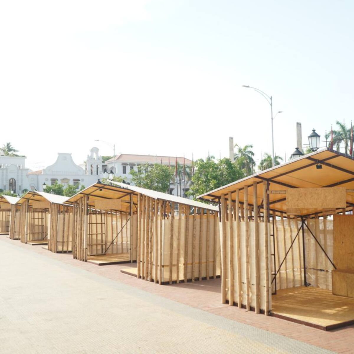 Las “chozas” del Centro Histórico son la puerta de entrada a la ICARRD+20 en Cartagena