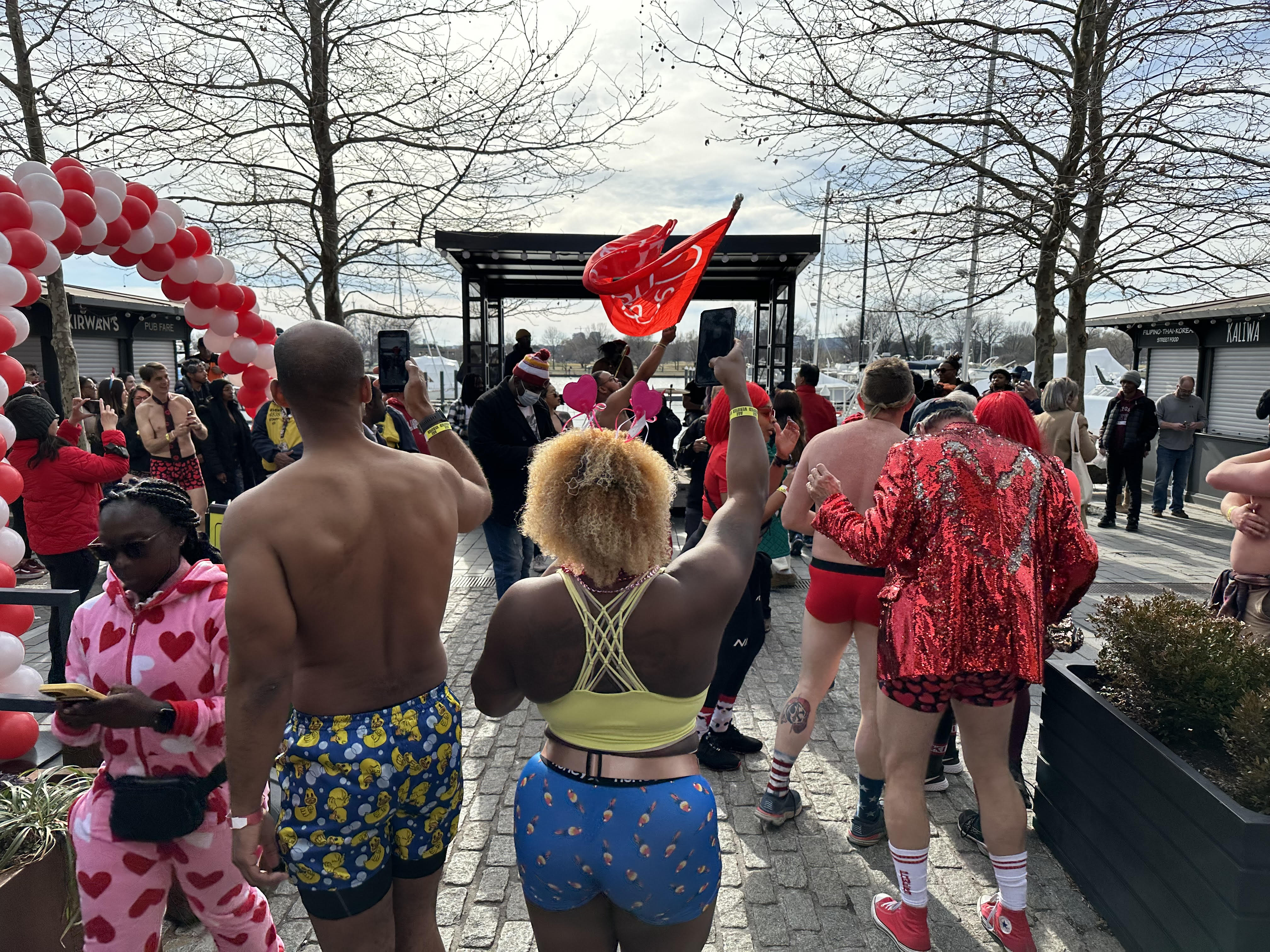 Comienzan las celebraciones de San Valentín en EE.UU. con una carrera en ropa interior. Foto: Diana Castrillón Caracol Radio