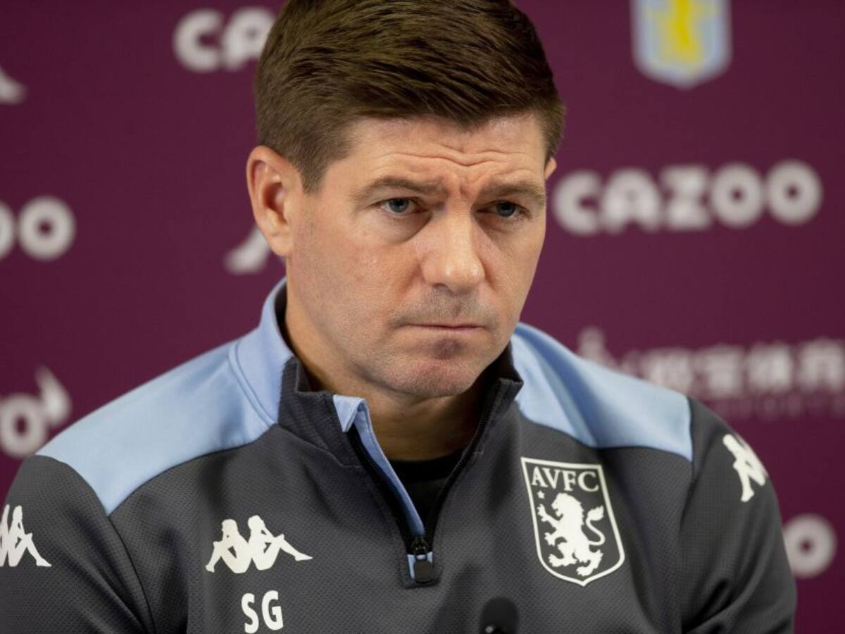Steven Gerrard da positivo y no dirigirá al Aston Villa en dos partidos