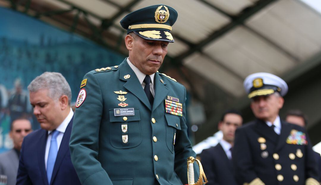 Comandante del Ejército, general Eduardo Enrique Zapateiro.