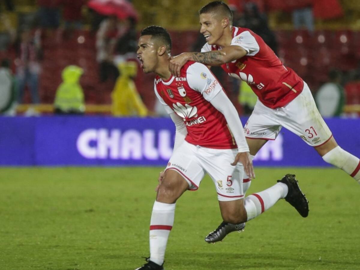 Santa Fe salvó los tres puntos ante Chicó en la última jugada del partido