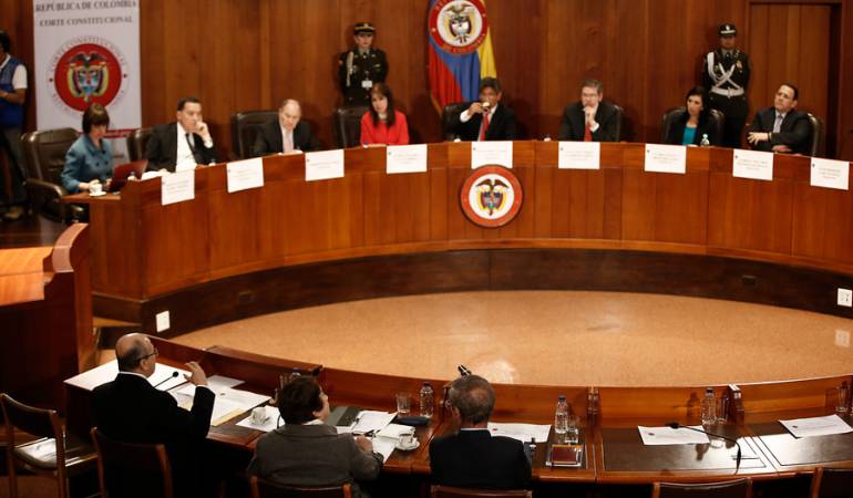 Foto de archivo de la Corte Constitucional.