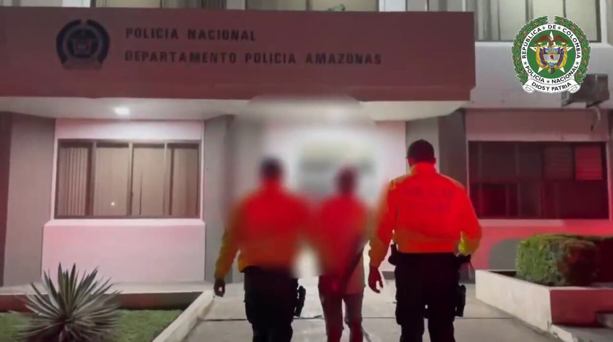 Capturado en región amazónica