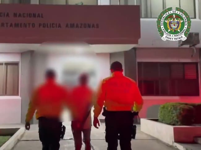 Capturado en región amazónica