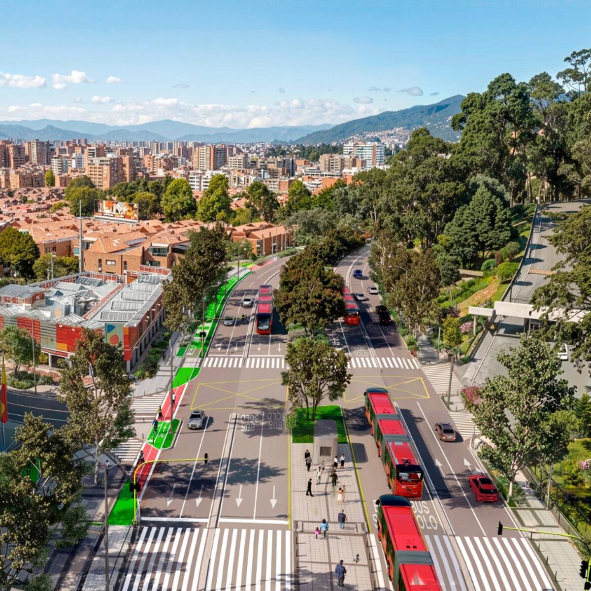 En marzo comienza la construcción del Corredor de la Carrera Séptima en Bogotá: Plan de movilidad