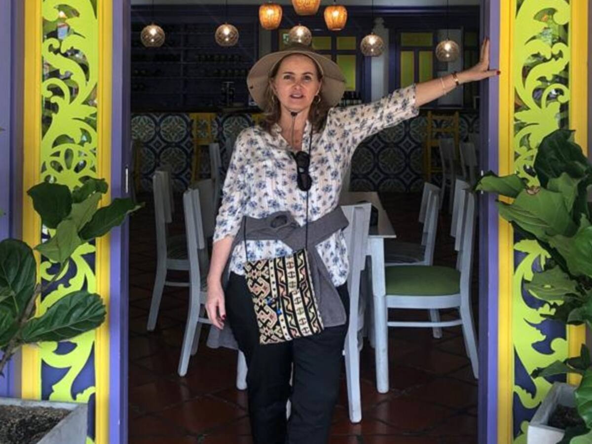 Adriana Giraldo visitó el departamento del Quindío