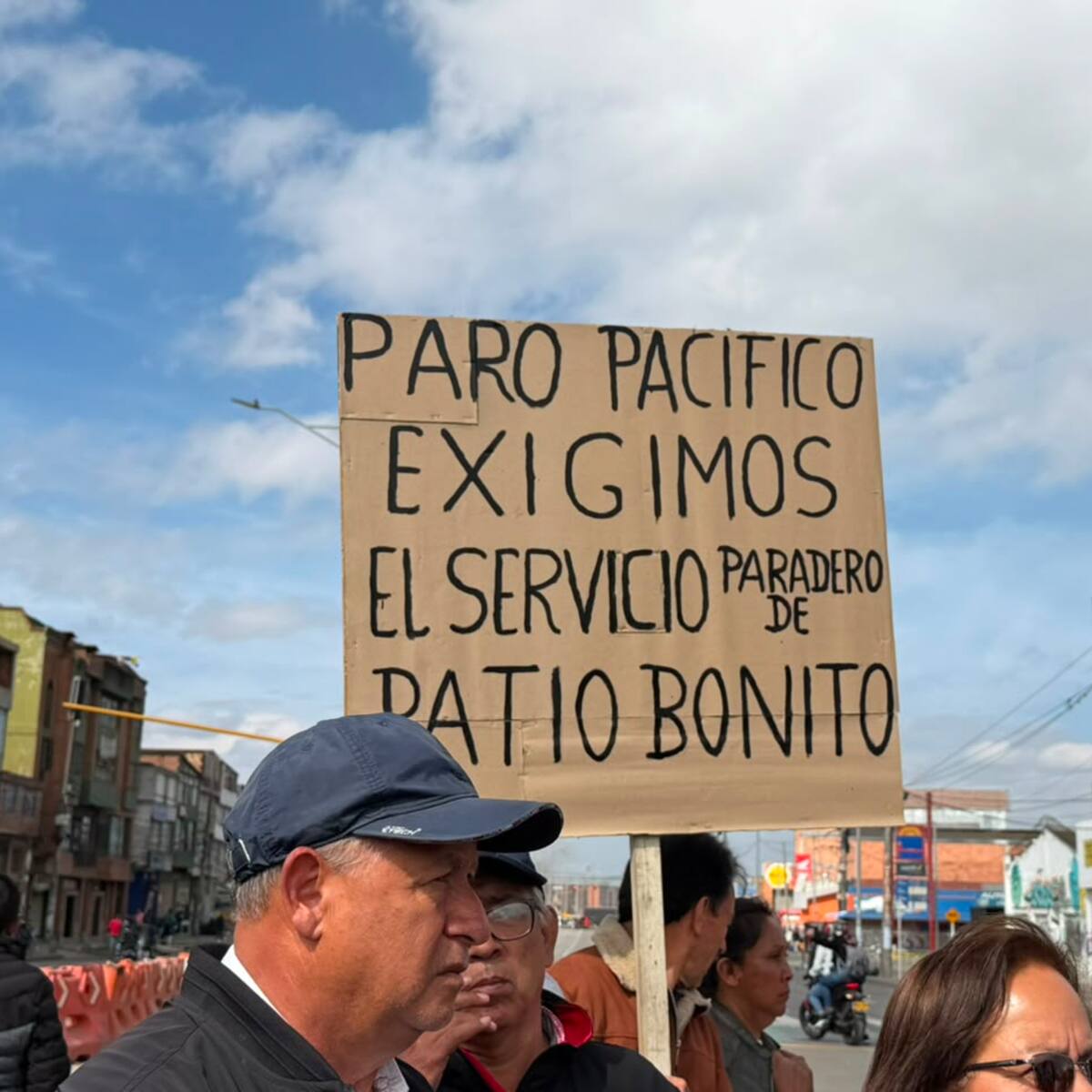 Habitantes en Bogotá exigen la apertura de la troncal Avenida Ciudad de Cali