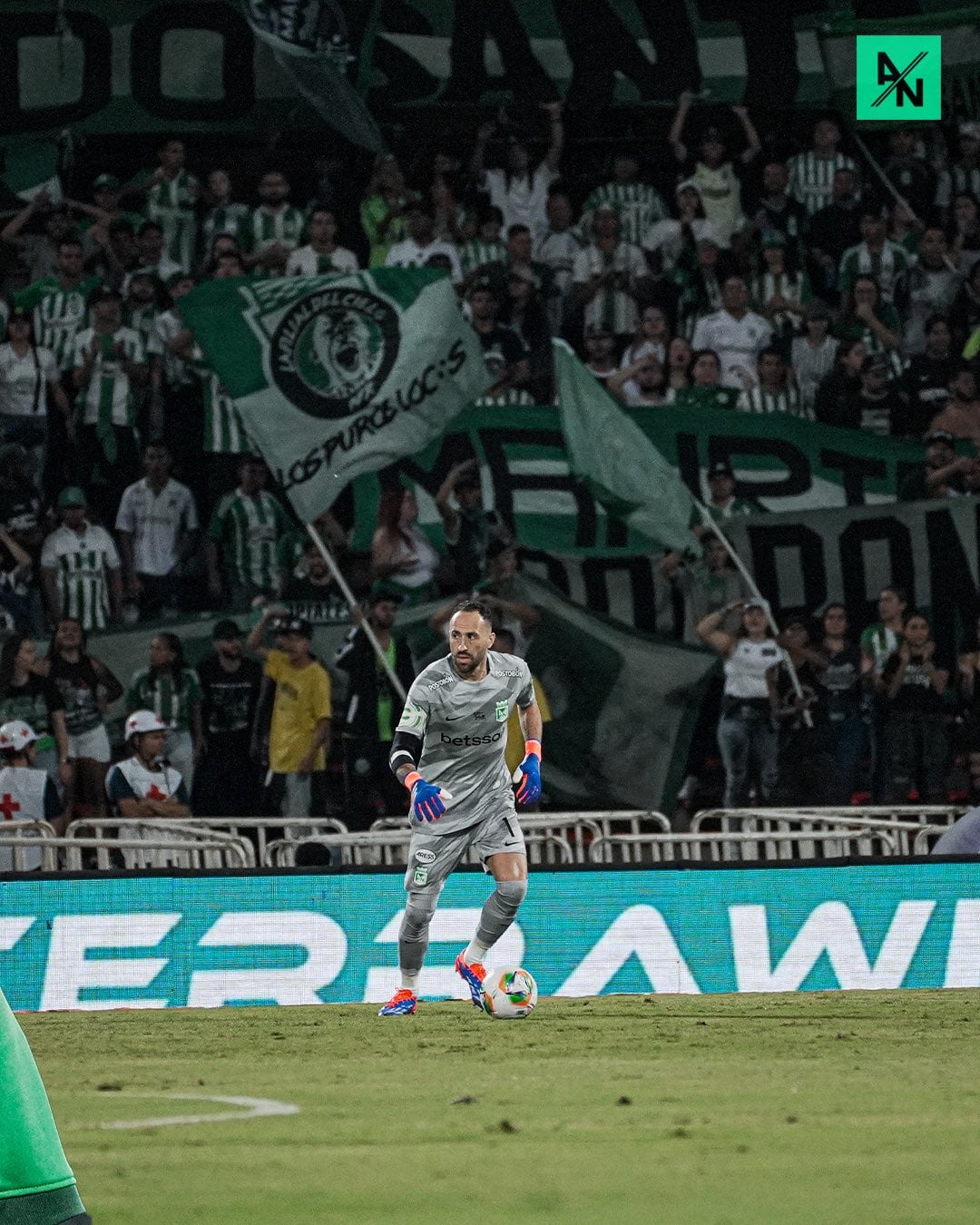 David Ospina, portero de Atlético Nacional / Twitter: @nacionaloficial