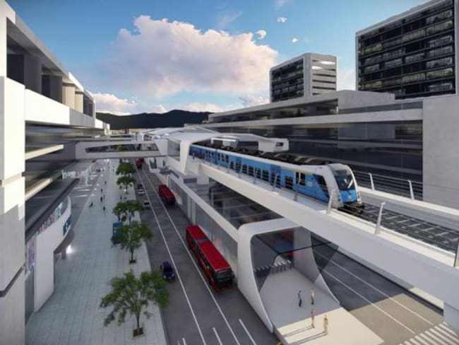 Avenida Caracas tendrá un solo carril para particulares por obras del Metro