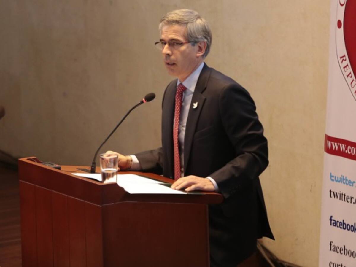 Exministro Yesid Reyes, el que más ha visitado la Corte Suprema de Justicia