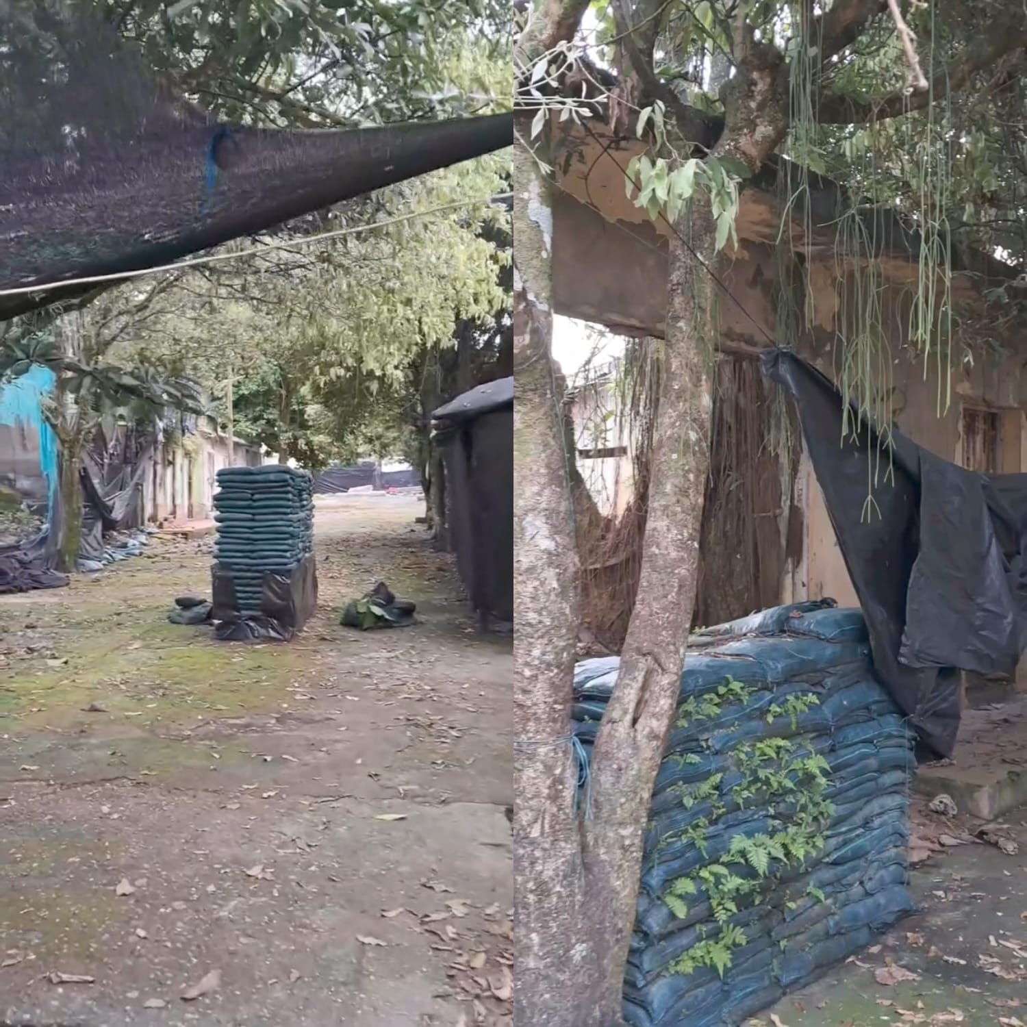 Instalaciones de la Policía en el corregimiento de Las Mercedes, Sardinata / Foto: Cortesía