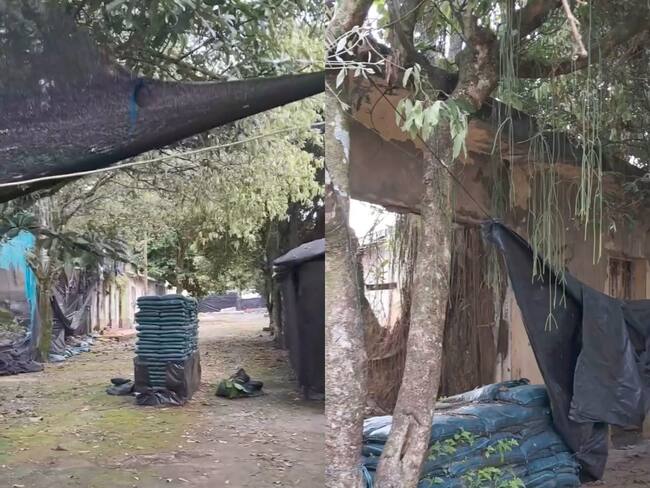 Instalaciones de la Policía en el corregimiento de Las Mercedes, Sardinata / Foto: Cortesía