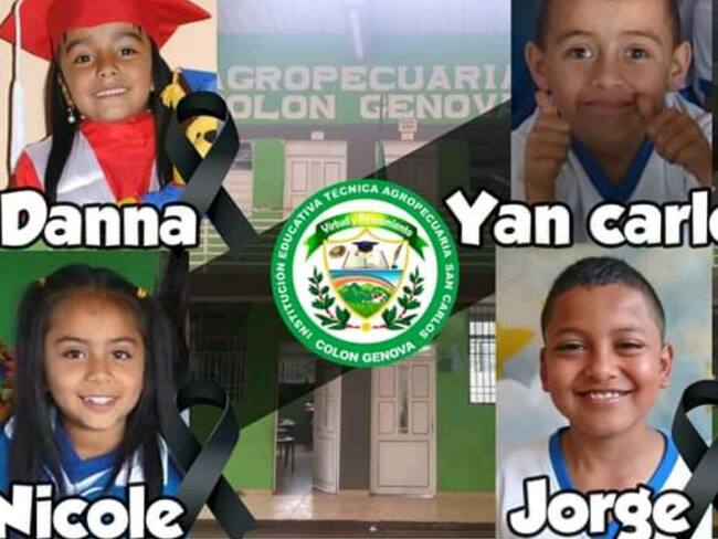 4 niños muertos tras ser arrollados por un bus escolar