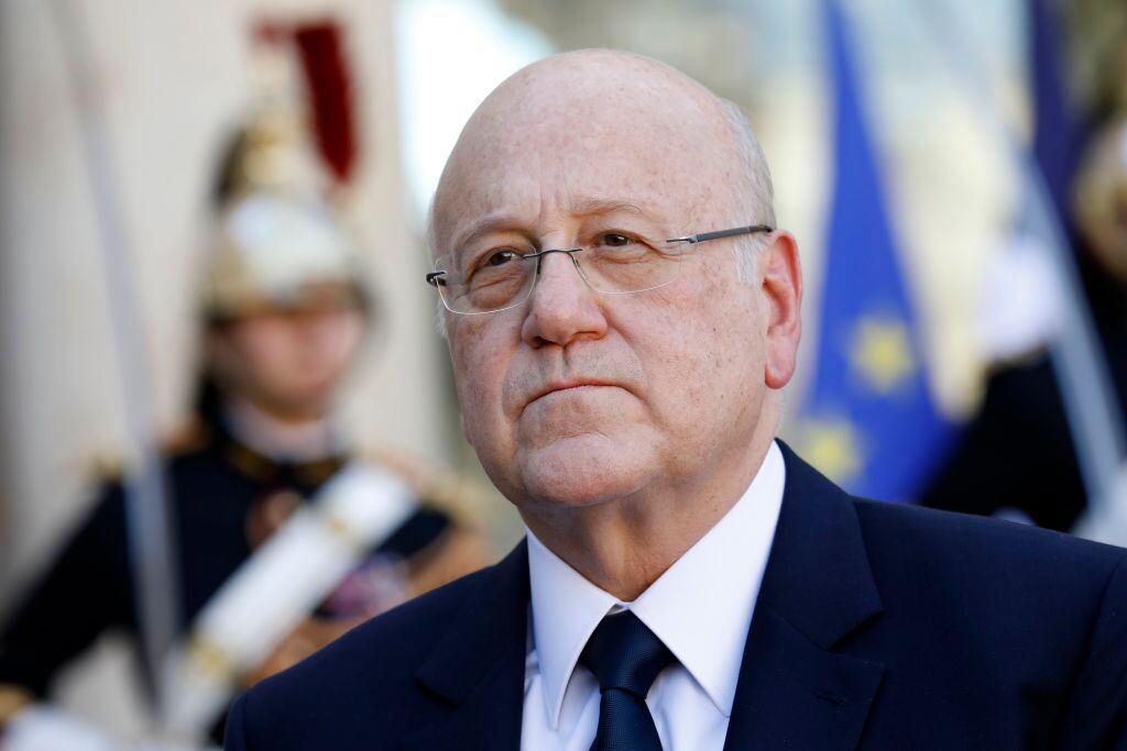 El primer ministro libanés, Najib Mikati, advierte que Israel ha roto el acuerdo del cese al fuego, al menos en 60 ocasiones. (Photo by Antoine Gyori\ Corbis via Getty Images)